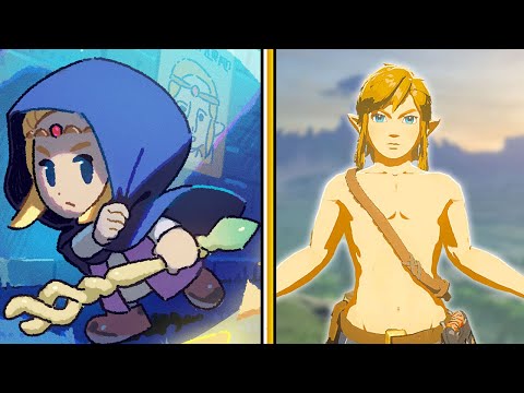 Speedrun (Sorta) Echoes of Wisdom & Glitches in Zelda Breath of The Wild | EoW BotW