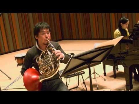 福川伸陽　ホルンとピアノのためのラプソディ(2012外山雄三作編曲)