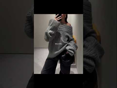 The beauty of grey outfits ✨ #shorts #grey #outfit #fashion #outfitideas #pinterest #aesthetic