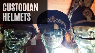 Vintage Custodian Helmets