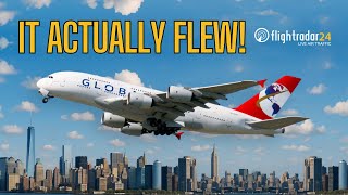 Global Airlines A380 Inaugural! [Glasgow-JFK]