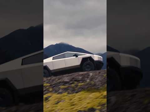 Does a tesla cyber truck look clunky?? 🤔 #cybertruck  #tesla #shorts #shortvideo