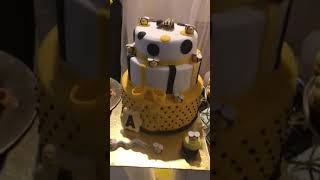 Bumblebee theme treat table ideas