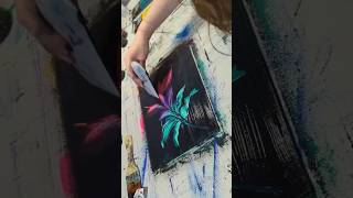 Practicing with different colors  #abstractacrylicpainting #painting #abstractart #art #artdemo