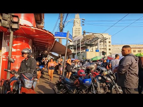 THE REALITY OF THE CENTRAL STATION SURROUNDINGS TODAY – RIO DE JANEIRO, BRAZIL 【4K】