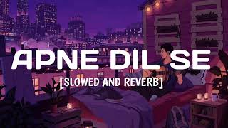 Apne Dil Se | Slowed And reverb lofi addict