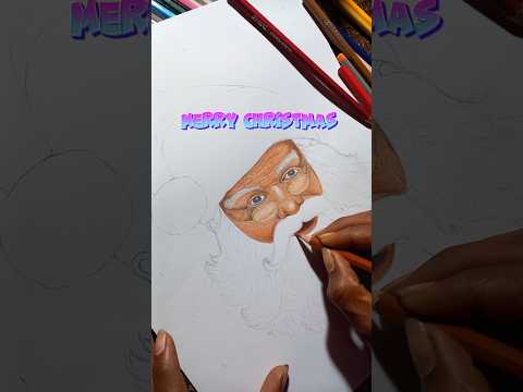 DAY-38 ||How to Draw Santa Claus 🎅🎅 || Christmas Drawing ||#shorts #youtubeshorts