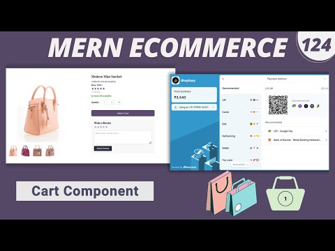 MERN Stack E-Commerce Project #124 : Designing the Cart Layout – Static Cart Component Setup