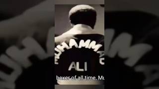 Muhammad Ali - the greatest boxer #rumbleinthejungle #georgeforeman