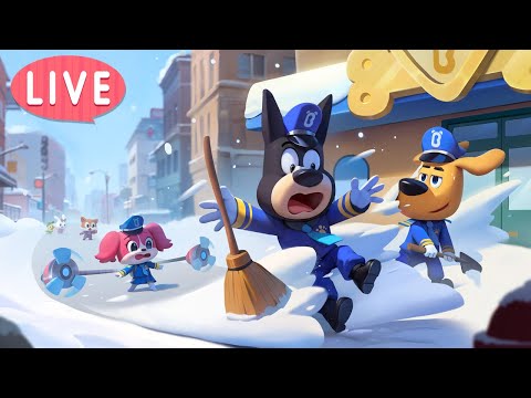 🔴LIVE | Officer Dobie's Best Bits | Funny Adventure | Kids Story | Sheriff Labrador