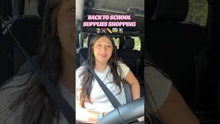back to school shopping 📚🌸✨ #backtoschool #schoolsupplies #schoolsupplyhaul #highschool #shopping