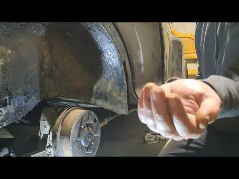 we tackle the inner arch on the morris minor