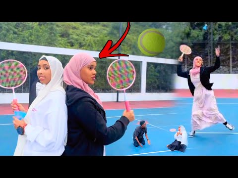 CIYARTII UGO ADKEED TENNIS SAMIYA OO QARARTAY YEY GUSHA RACDAY UGO DAMBEN OMG 😱