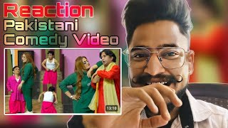 Funny Pakistani Stage Drama • Reaction • Pakistani Comedy Video #pakistanireaction