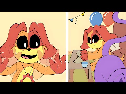 CatNap and DogDay Sniffing Incident After Party | Poppy Playtime Chapter 3 | Comic Dub