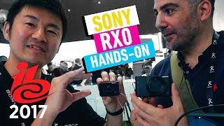 Sony RX0 📷  1 inch sensor action camera - IBC 2017
