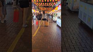 香港廟街夜市 Walking in Temple Street Night Market Hong Kong