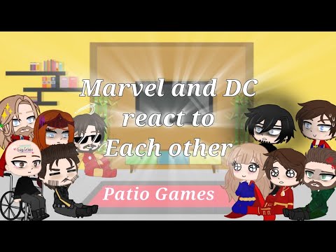 Marvel and DC react to each other || X-Men || Part 2/4