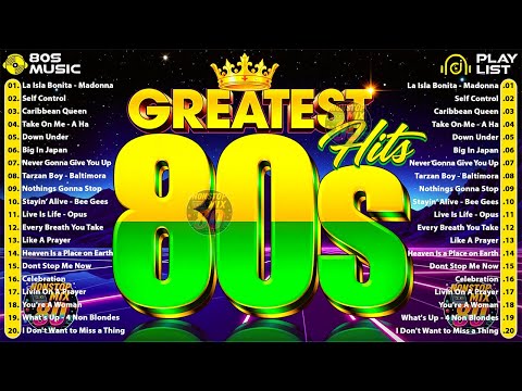 80s Greatest Hits - Madonna, Cyndi Lauper, Modern Talking, Laura Branigan, Michael Jackson
