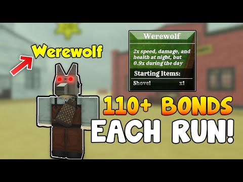HOW TO SPEEDRUN DEAD RAILS FOR BONDS SOLO(using werewolf class) ROBLOX