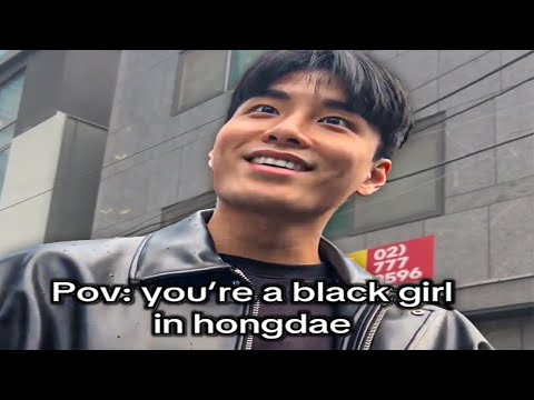 Threatening Korean man