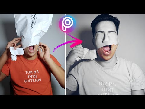 عمل تصميم احترافي على صورتك برنامج PicsArt | احمد خيري