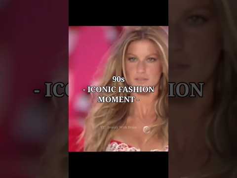 90s Iconic Runway Moments ✨ #models #runway #iconic