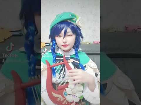 [틱톡 영상] 벤티 코스 영상 #cosplay #코스프레 #원신 #벤티 #venti
