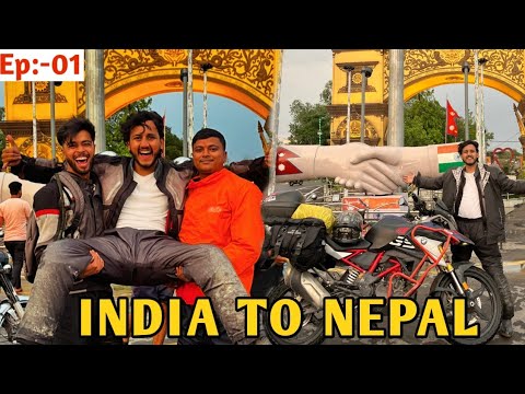 MUZAFFARPUR TO NEPAL RIDE KE PEHLE DIN NEPAL ARMY NE HUME ROKA | Ep:- 01 | INDIA TO NEPAL