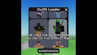 OMG FORSAKEN. #forsaken #forsakenroblox #dandysworld #roblox #trend #bfdi