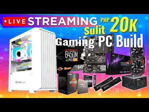 LIVE Streaming: PinakaSulit ₱20K PC Build 2025 | Q & A