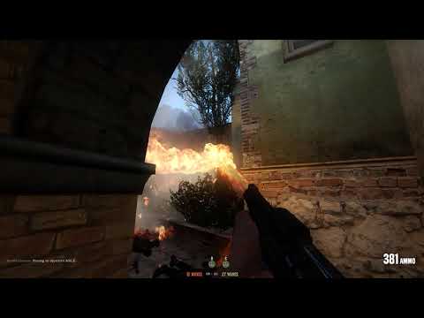 Day of Infamy Flamethrower gameplay 60fps