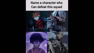 The 4 fatui harbingers 🔥🔥 #genshinimpact #fatui #scaramouche #arlecchino #capitano #childe