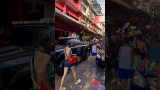 Songkran, water festival in Pattaya, Thailand #PattayaVibes #songkran2025 #waterfestival
