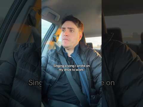 Singing my new song in the car 🚗 #singersongwriter #indiemusic #country