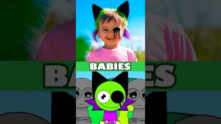 Incredibox Sprunki Pyramixed BONUS but Babies IN Real Life 🌝