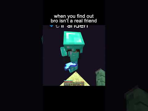 😭the ultimate betrayal (don't check the sound) #minecraft #minecraftshorts #minecraftmemes