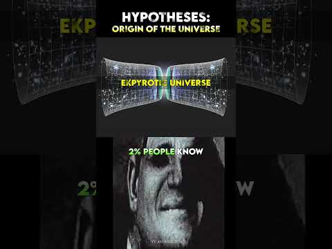 Hypotheses about origin of the universe☠️#shorts #spaceedit