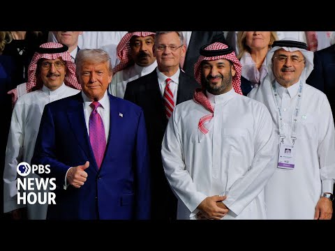Trump arrives in Saudi Arabia as he sets new course for American policy in Middle East