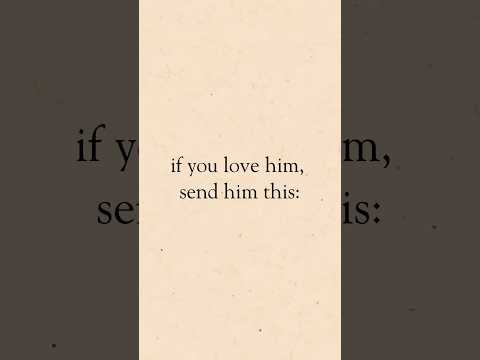 If you love him, send him this #shorts #love #couple
