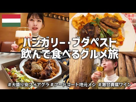 【グルメ旅】ハンガリーの首都ブダペストで飲んで食べる2泊3日！有名な温泉やドナウ川クルーズも満喫【ハンガリー】