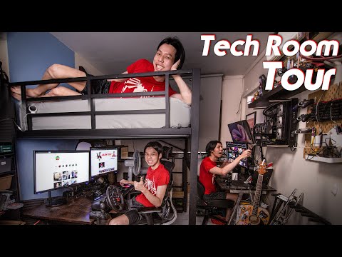 Julian's LAST Tech Room Tour After 18 years in this room.