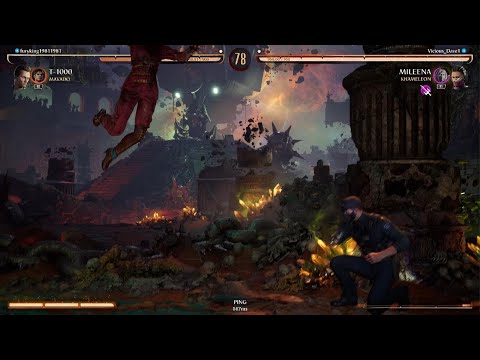 Mileena destroyed top tier in Kombat League