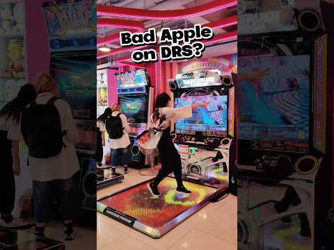Bad Apple on a #dancegame?!🍎 #dancerush_stardom #touhou #rhythmgame #whatif #เต้นกับshorts #style