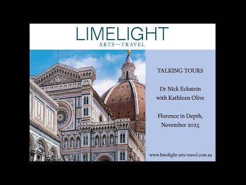 Dr Nick Eckstein on Florence in Depth, November 2025