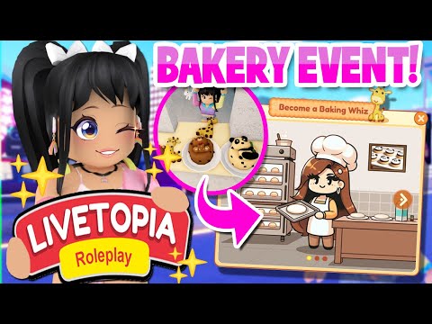 HOW TO COMPLETE *BAKING WHIZ EVENT* FREE HOME in LIVETOPIA Roleplay (roblox)