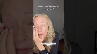 This shocked me! What do you think? #eyelidlift #shorts #over50beauty #over50women #hoodedeyes