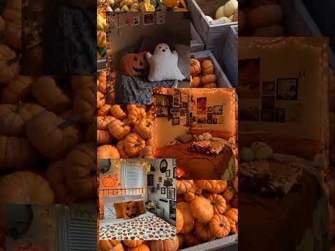 🎃🧡#halloween #aesthetic #fall #autumn #roomdecor #pumpkin