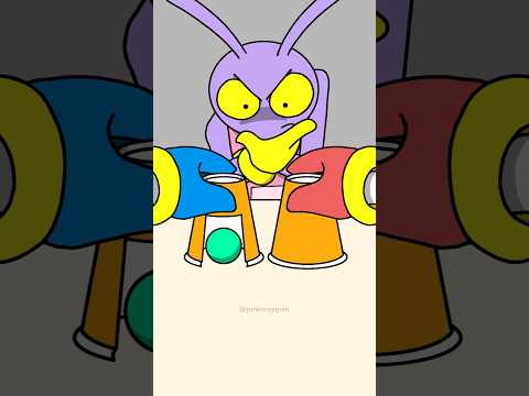 Disappeared!!😱😱TADC Jax & Pomni Easy Magic Trick Tutorial Animation #shrots #tricks #magic