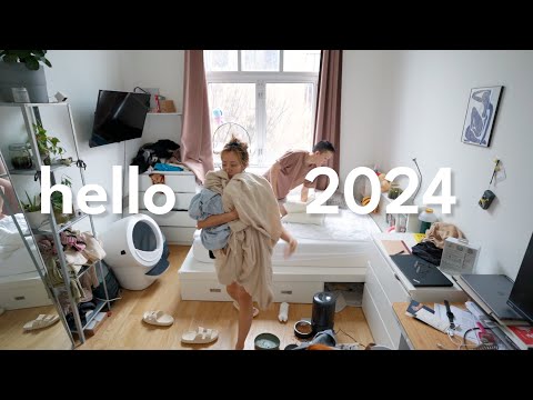 *unfiltered* vlog | our apartment flooded 🥲 loft updates, resetting, & entering the new year